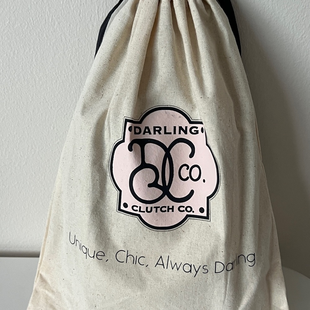 Darling Clutch Company Lovely Unique Handmade Clutch Wristlet NWOT - Picture 14 of 14